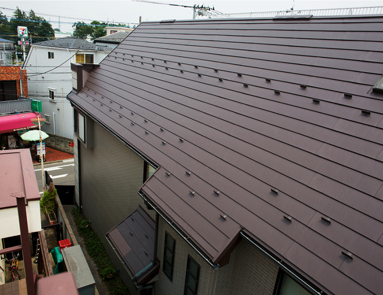 ①屋根アフター