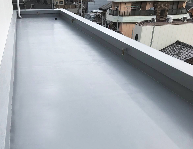 トリミング①ベランダ防水アフター